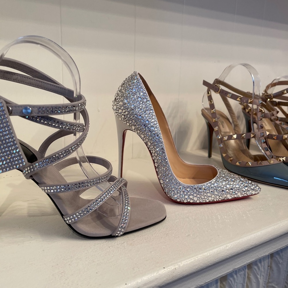 Louboutin pumps so Kate swarovski Custom 1 of 1 - Picture 8 of 16